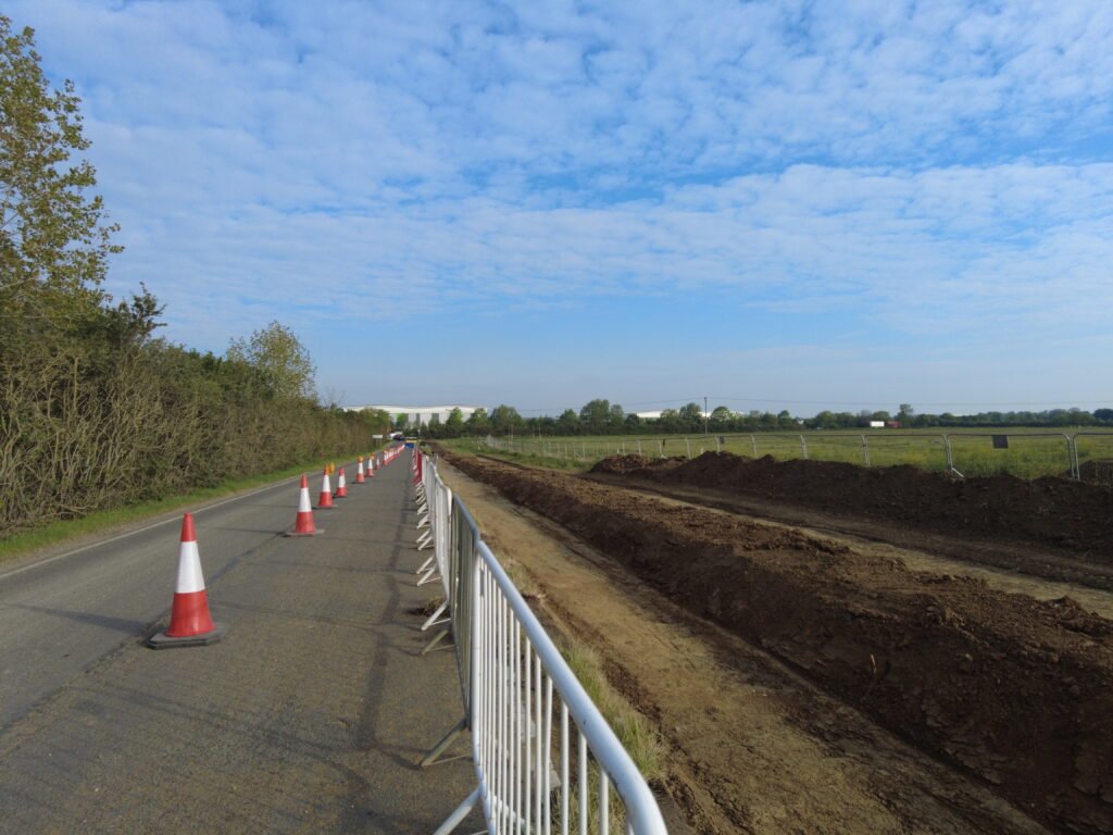 Broadmead Road works