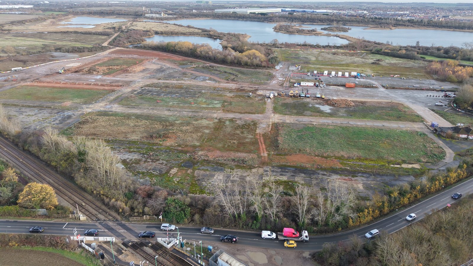 Universal Studios UK site near Bedford in 2025