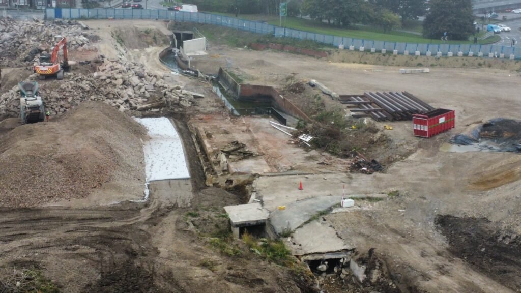 Substation cleared October 2025