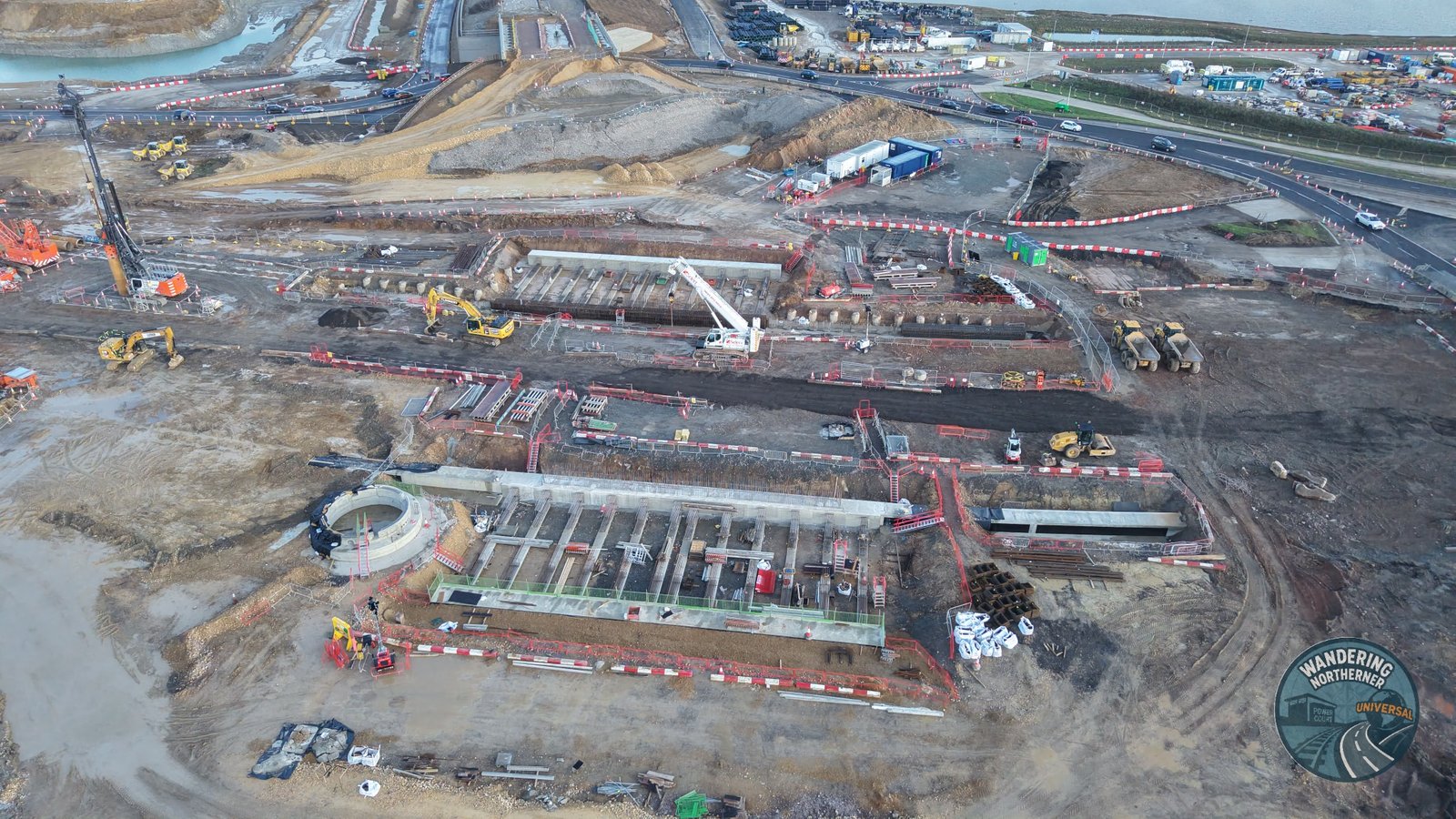 Black Cat Construction Aerial View December 2025