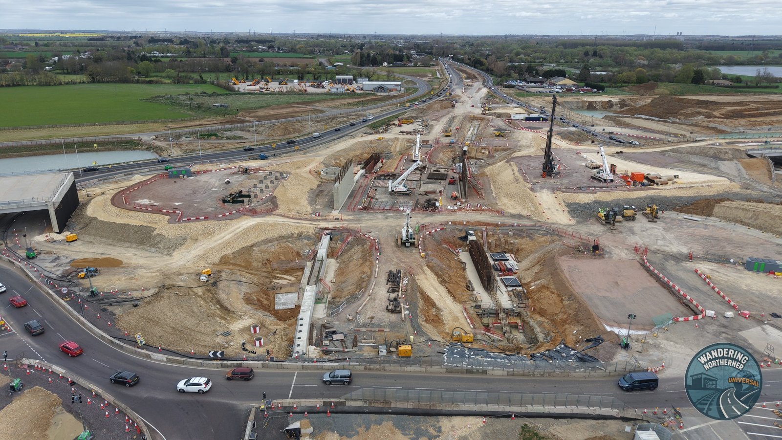 Black Cat Roundabout looking north