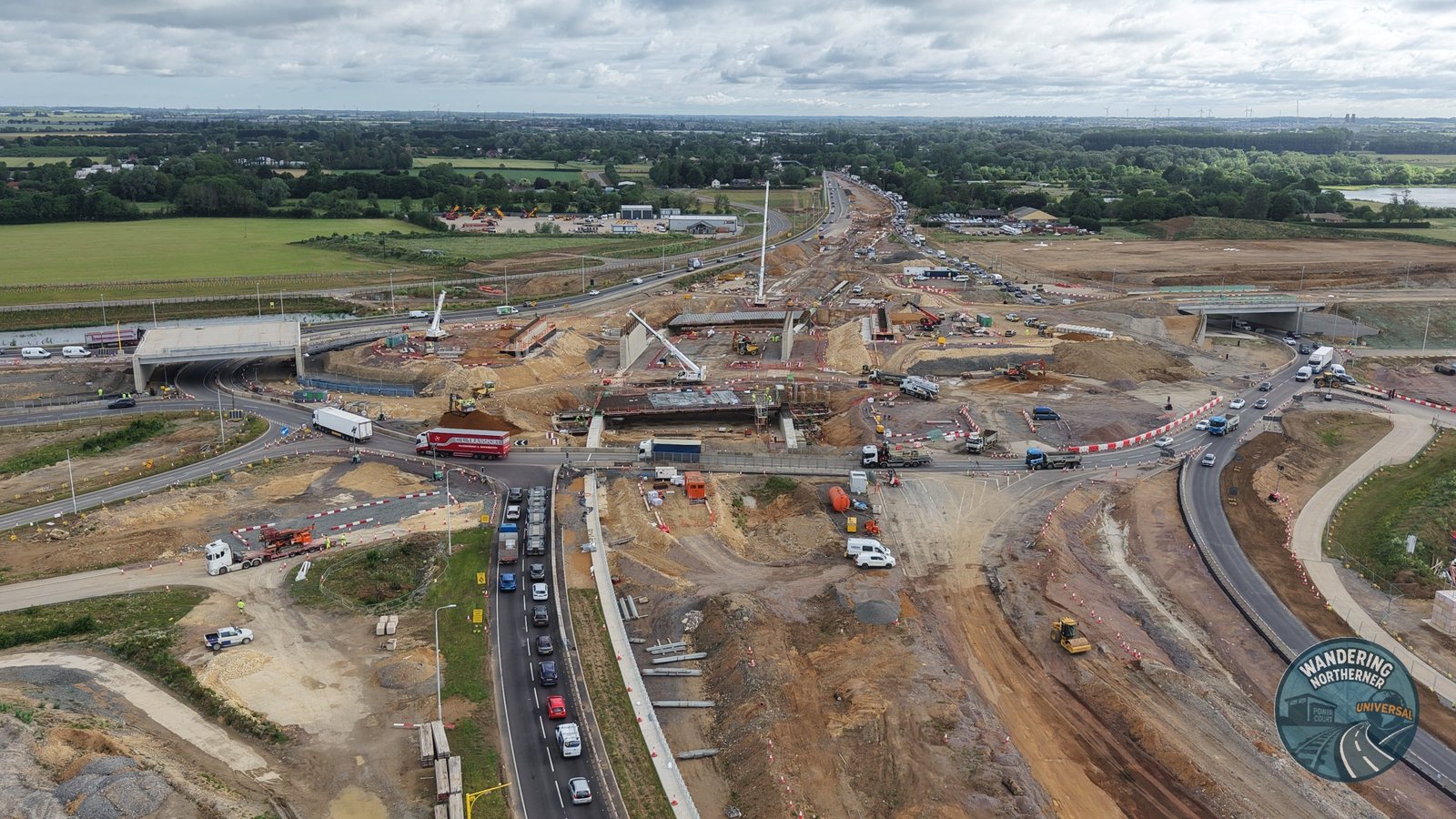 Black Cat Roundabout Flyover Construction 5 June 2026